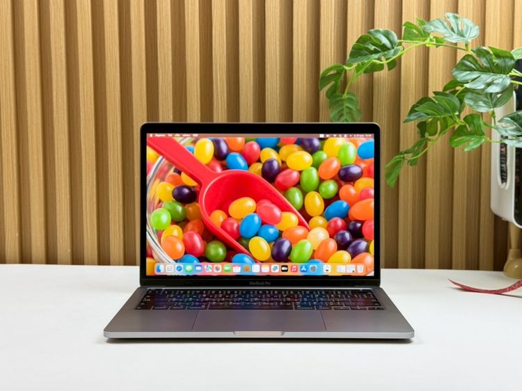 Apple Macbook Pro 13 Inch แมค โอเอส 8 กิกะไบต์ อื่นๆ ไม่ใช่ MacBook Pro (13.3-inch,2020 Two Thunderbolt 3 ports) Ram8GB SSD512GB SpaceGray