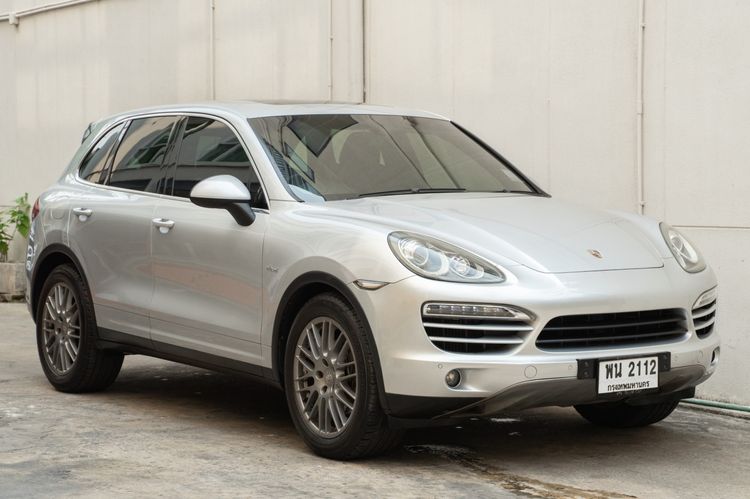 Porsche Cayenne 2011 3.0 Diesel 4WD Utility-car ดีเซล ไม่ติดแก๊ส เกียร์อัตโนมัติ บรอนซ์เงิน
