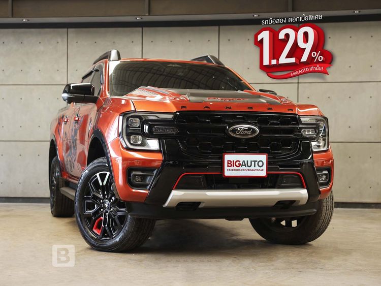 Ford RANGER 2024 2.0 Double Cab Stormtrak Hi-Rider Pickup AT (ปี 22-28) B9277