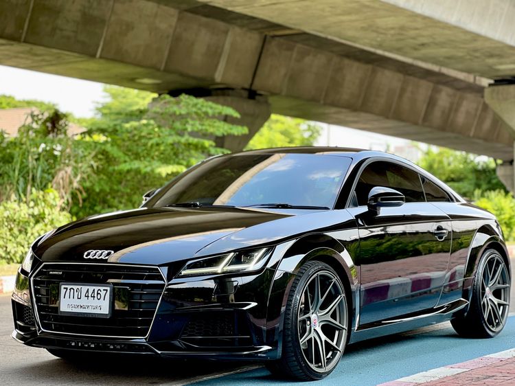Audi Audi TT  2018 2.0 TFSI Quattro S Line 4WD Sedan เบนซิน ไม่ติดแก๊ส เกียร์อัตโนมัติ ดำ