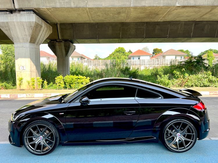 Audi Audi TT  2018 2.0 TFSI Quattro S Line 4WD Sedan เบนซิน ไม่ติดแก๊ส เกียร์อัตโนมัติ ดำ รูปที่ 3