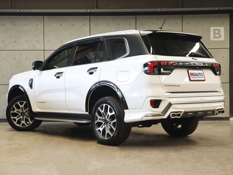 Ford Everest 2023 2.0 Bi-Turbo Titanium+ Utility-car ดีเซล ไม่ติดแก๊ส เกียร์อัตโนมัติ ขาว รูปที่ 4
