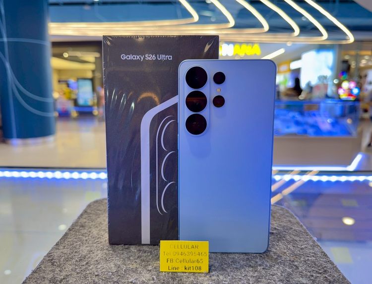 อื่นๆ มากกว่า 512 GB Samsung S26 Ultra 1TB เพิ่งใช้ไม่กี่วัน ประกันศูนย์ไทยเกือบปี ครบกล่อง