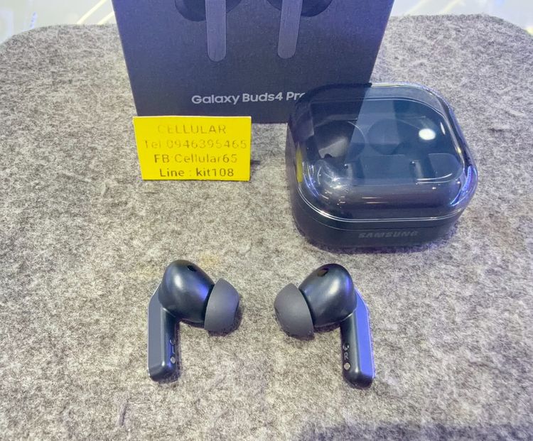 (ติดจอง)Samsung Galaxy Buds4 Pro เพิ่งใช้ไม่กี่ครั้ง ประกันศูนย์1ปี ครบกล่อง รูปที่ 5