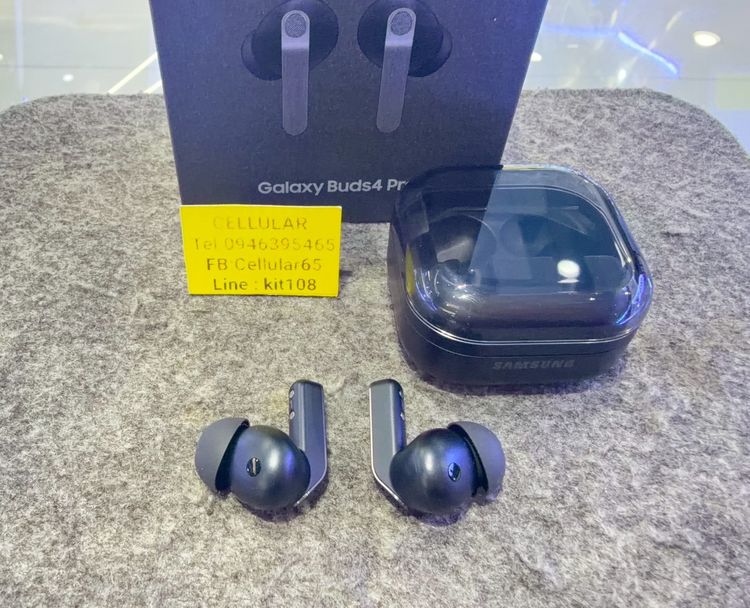 (ติดจอง)Samsung Galaxy Buds4 Pro เพิ่งใช้ไม่กี่ครั้ง ประกันศูนย์1ปี ครบกล่อง รูปที่ 3