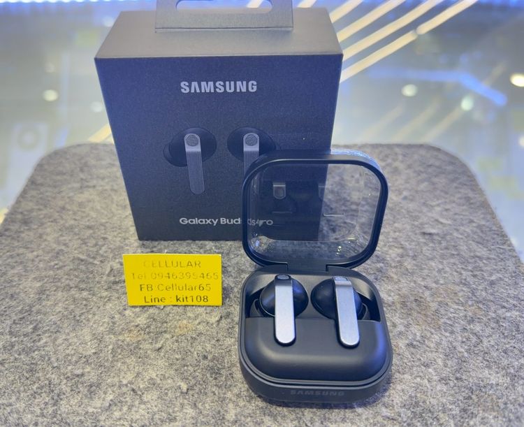 (ติดจอง)Samsung Galaxy Buds4 Pro เพิ่งใช้ไม่กี่ครั้ง ประกันศูนย์1ปี ครบกล่อง