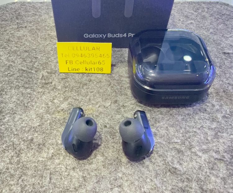 (ติดจอง)Samsung Galaxy Buds4 Pro เพิ่งใช้ไม่กี่ครั้ง ประกันศูนย์1ปี ครบกล่อง รูปที่ 7