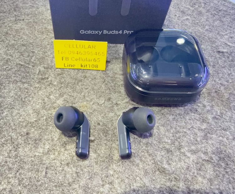 (ติดจอง)Samsung Galaxy Buds4 Pro เพิ่งใช้ไม่กี่ครั้ง ประกันศูนย์1ปี ครบกล่อง รูปที่ 9
