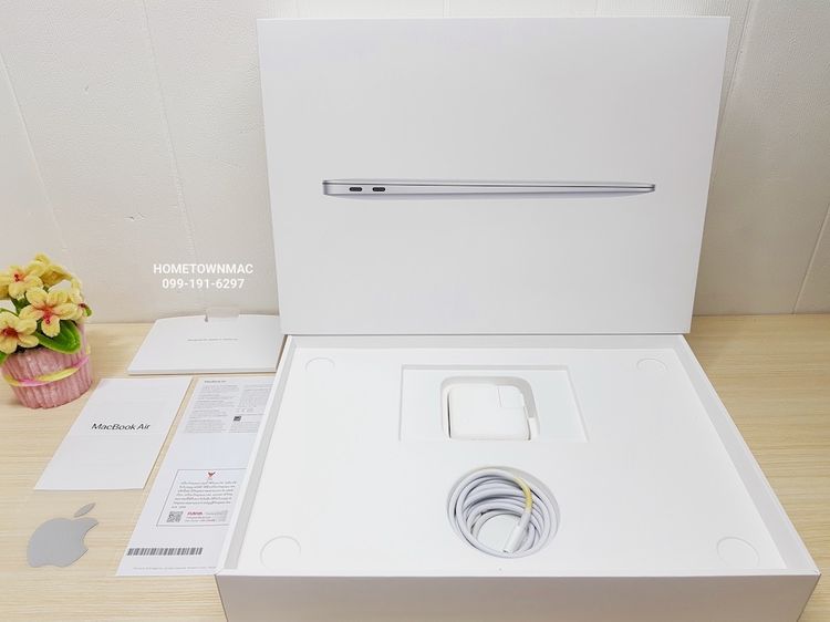 MacbookAir (Retina13-inch, 2020) M1 8-Core CPU 7-Core GPU SSD 256Gb Ram 8Gb Silver สวยสุดคุ้ม น่าใช้งาน รูปที่ 2