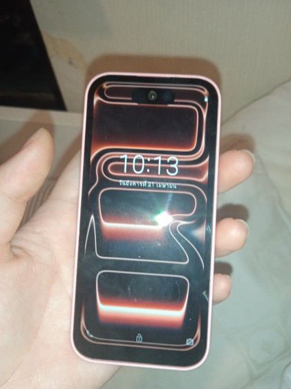 iPhone17สีชมพูจิ๋วมากมีเคสใสให้ รูปที่ 2