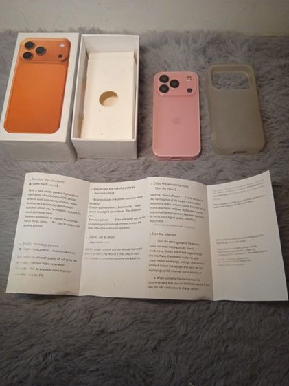 iPhone17สีชมพูจิ๋วมากมีเคสใสให้ รูปที่ 5