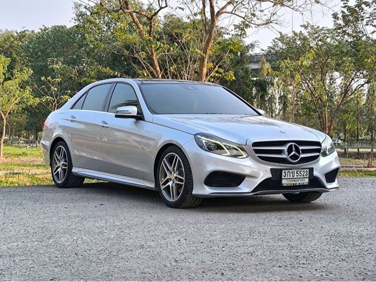 รถ Mercedes-Benz E-Class E300 2.2 BlueTEC Hybrid AMG Dynamic สี เทา