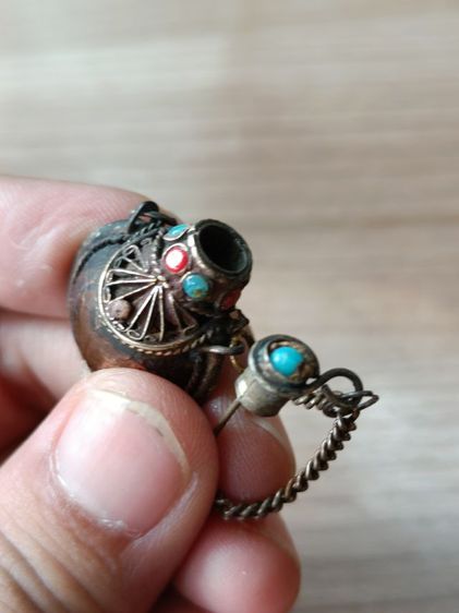 ขวดยานัตถ์เก่างานวินเทจ(ได้หมด3ชิ้น) รูปที่ 9