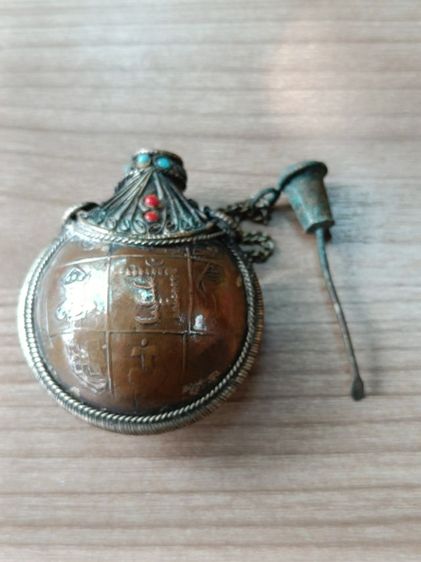 ขวดยานัตถ์เก่างานวินเทจ(ได้หมด3ชิ้น) รูปที่ 6