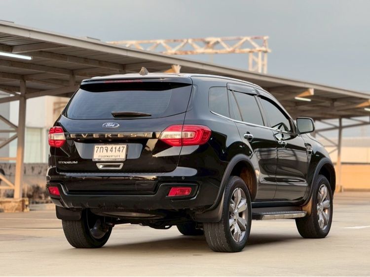 Ford Everest 2017 2.0 Titanium Plus Utility-car ดีเซล ไม่ติดแก๊ส เกียร์อัตโนมัติ ดำ รูปที่ 4