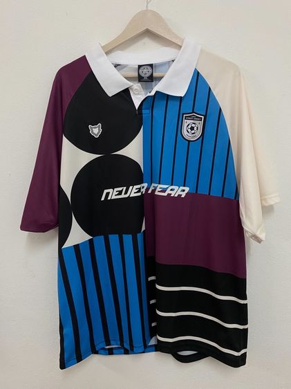 ผู้ชาย หลากสี อื่นๆ เสื้อเจอร์ซีย์ เสื้อ LEICESTER CITY FOOTBALL CLUB Street Jersey Drop 2 size 2XL อก46- สี Ivory Blue