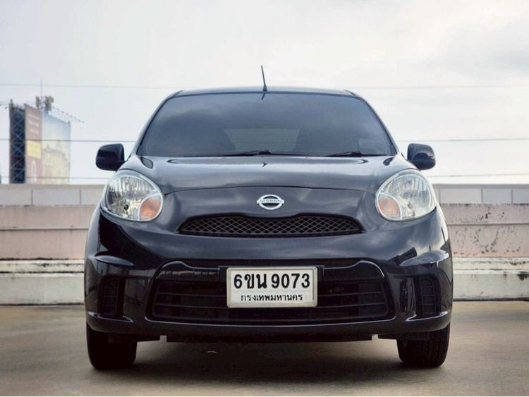 รถ Nissan March 1.2 VL สี ดำ