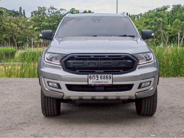 Ford Everest 2019 2.0 Titanium Plus Utility-car ดีเซล ไม่ติดแก๊ส เกียร์อัตโนมัติ เทา รูปที่ 2