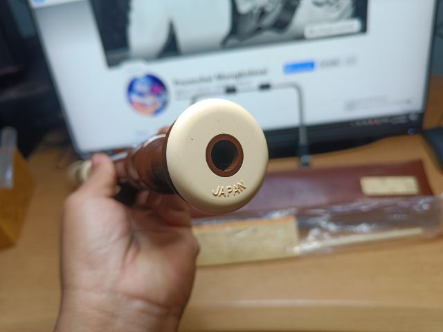 ขลุ่ยรีคอร์เดอร์ AULOS เสียงกลางสูง Made in Japan
 รูปที่ 6