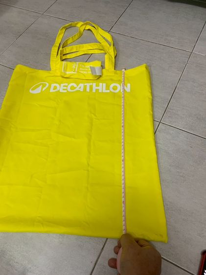 กระเป๋าผ้าพับได้ Foldable Tote Bag จากยี่ห้อ Decathlon (ดีแคทลอน) มือสอง สภาพใหม่ รูปที่ 4