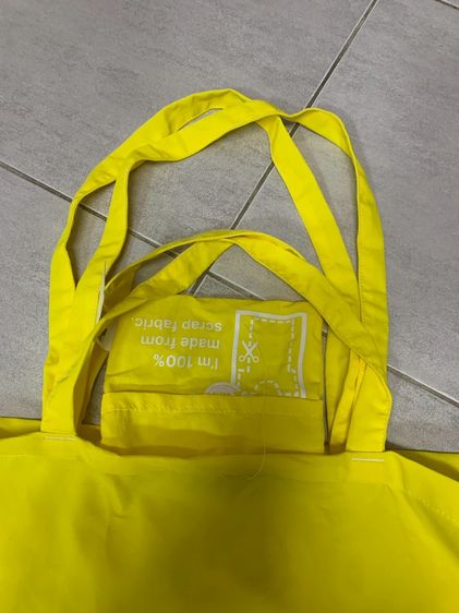 กระเป๋าผ้าพับได้ Foldable Tote Bag จากยี่ห้อ Decathlon (ดีแคทลอน) มือสอง สภาพใหม่ รูปที่ 9