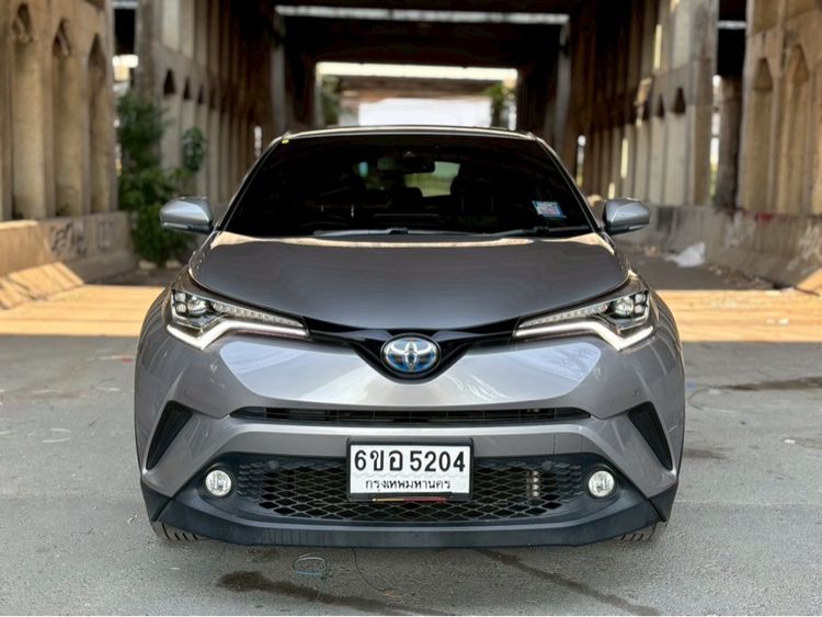 รถ Toyota C-HR 1.8 Hybrid Hi สี เทา