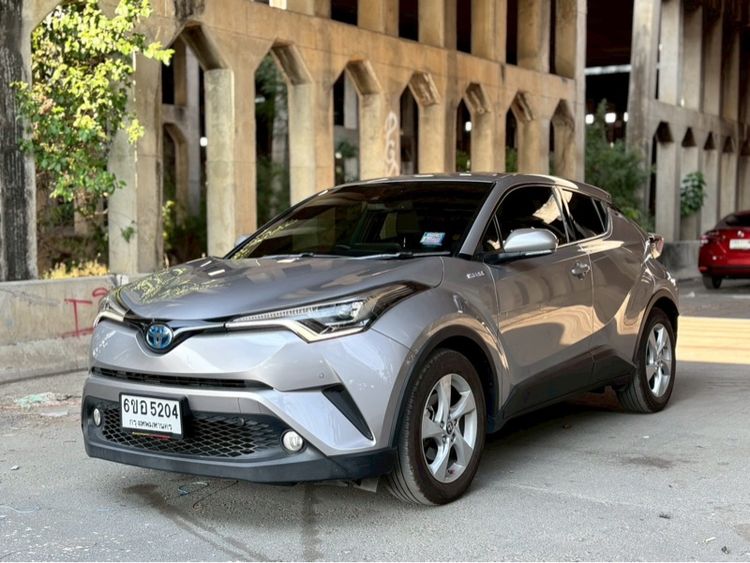 Toyota C-HR 2018 1.8 Hybrid Hi Utility-car ปลั๊กอินไฮบริด (PHEV) ไม่ติดแก๊ส เกียร์อัตโนมัติ เทา รูปที่ 3
