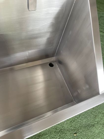 อ่างล้างมือสแตนเลส มือสอง สภาพดีเหมือนใหม่  รูปที่ 5