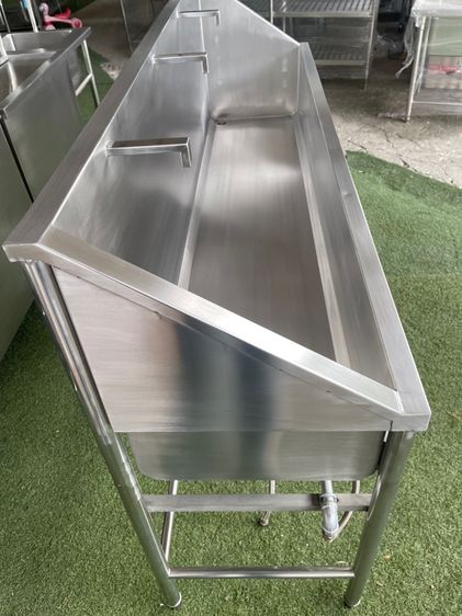 อ่างล้างมือสแตนเลส มือสอง สภาพดีเหมือนใหม่  รูปที่ 2