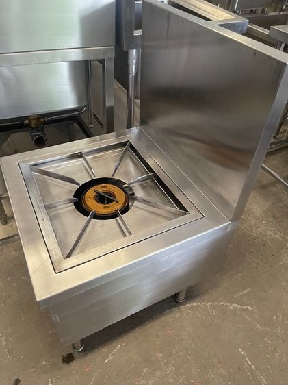 เตาซุปสแตนเลสมือสองสภาพดีพร้อมใช้งานหัวเตาเคบีแปด รูปที่ 3