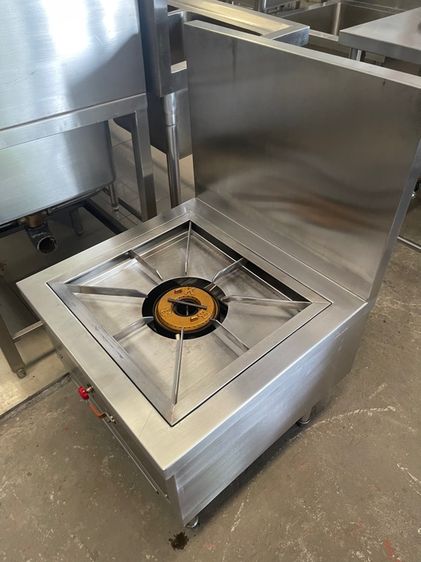 เตาซุปสแตนเลสมือสองสภาพดีพร้อมใช้งานหัวเตาเคบีแปด รูปที่ 5