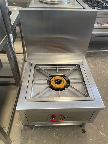 เตาซุปสแตนเลสมือสองสภาพดีพร้อมใช้งานหัวเตาเคบีแปด รูปที่ 8