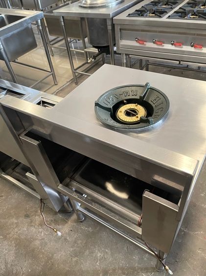 เตาไทยหนึ่งหัวมือสองสภาพเหมือนใหม่  พร้อมใช้งานสแตนเลสแท้เกรด 304 รูปที่ 4