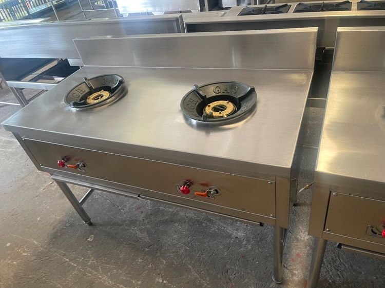 เตาไทยสองหัวมือสองสภาพดีเลทหนาพร้อมใช้งานใช้งาน รูปที่ 16