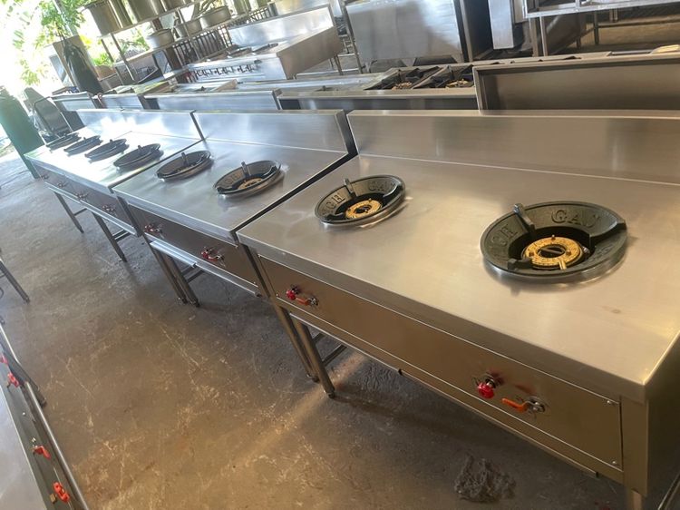 เตาไทยสองหัวมือสองสภาพดีเลทหนาพร้อมใช้งานใช้งาน รูปที่ 5