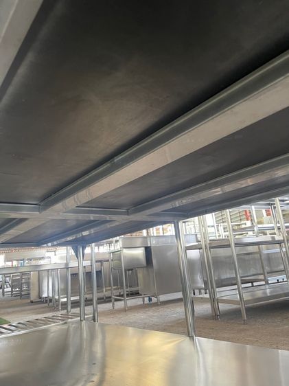 โต๊ะเตรียมอาหารเกรด 304 งานหนาสภาพดีแข็งแรง รูปที่ 6