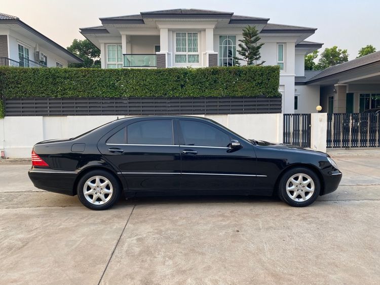 Mercedes-Benz S-Class 2005 S280 Sedan เบนซิน ไม่ติดแก๊ส เกียร์อัตโนมัติ ดำ รูปที่ 3