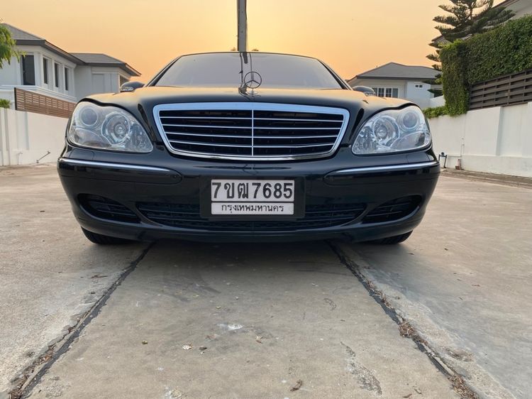 รถ Mercedes-Benz S-Class S280 สี ดำ