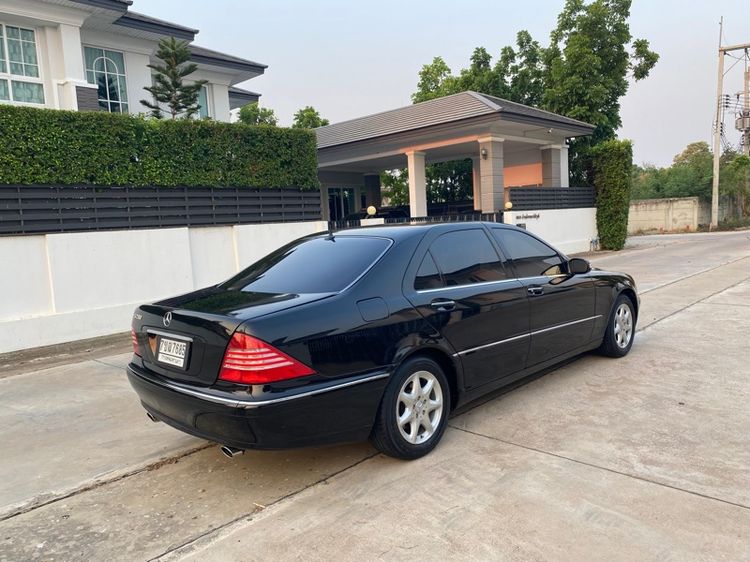 Mercedes-Benz S-Class 2005 S280 Sedan เบนซิน ไม่ติดแก๊ส เกียร์อัตโนมัติ ดำ รูปที่ 4