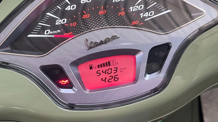 Vespa Sprint 150 ปี 22 ไมล์ 5403 km. รูปที่ 3