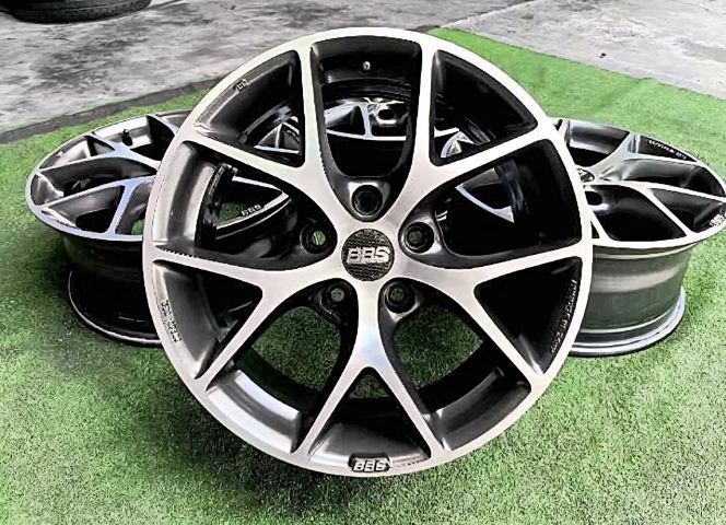 ล้อแท้ BBS ใส่ BMW ลาย SR003 เยอรมันแท้ ขอบ17 สภาพสวยๆ สีเดิมๆ 5รู120 กว้าง7.5 et35 ใส่ตรงรุ่น BMW e46 e90 f30 f10 x1 x3 และรุ่นอื่นๆถามได้ รูปที่ 2