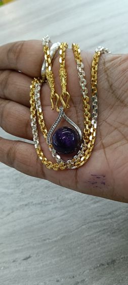 จี้หินอเมทิสแท้พร้อมสร้อยใส่อาบน้ำได้ รูปที่ 10