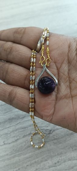 จี้หินอเมทิสแท้พร้อมสร้อยใส่อาบน้ำได้ รูปที่ 15