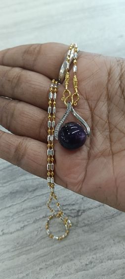 จี้หินอเมทิสแท้พร้อมสร้อยใส่อาบน้ำได้ รูปที่ 16