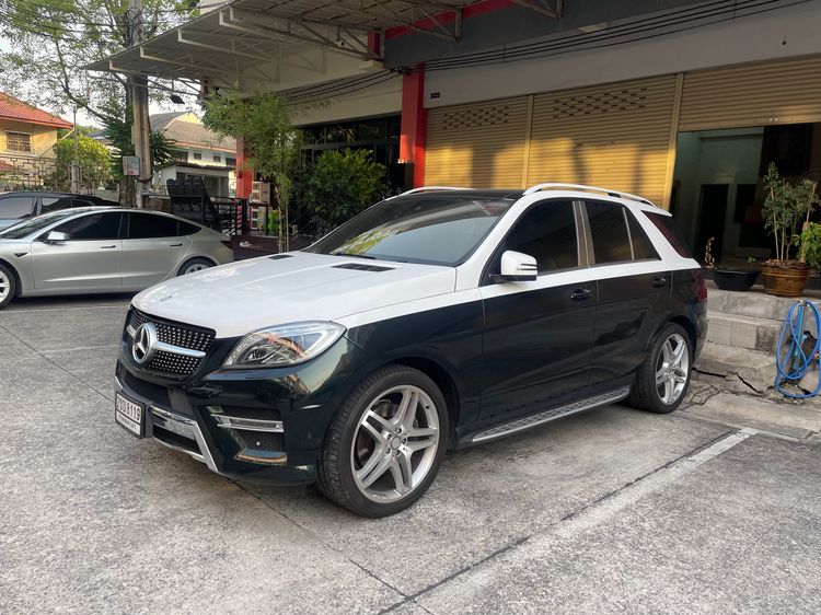 Mercedes-Benz ML-Class 2012 ML250 CDI Utility-car ดีเซล ไม่ติดแก๊ส เกียร์อัตโนมัติ ขาว รูปที่ 2