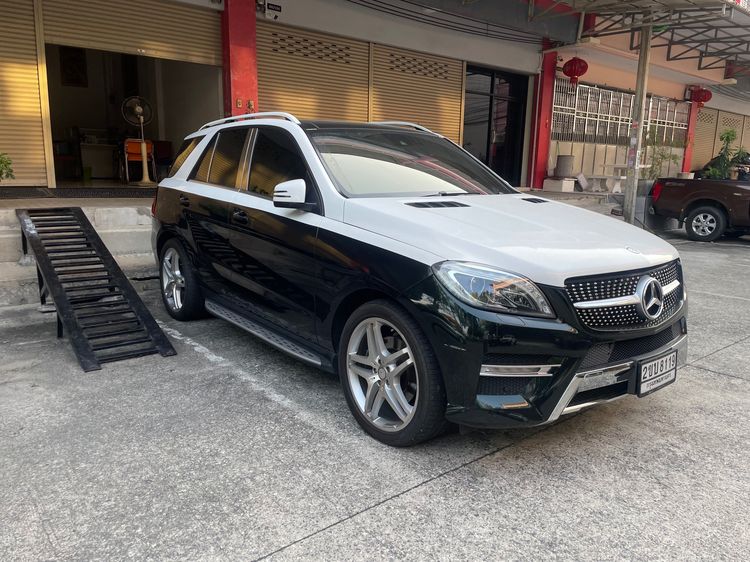 Mercedes-Benz ML-Class 2012 ML250 CDI Utility-car ดีเซล ไม่ติดแก๊ส เกียร์อัตโนมัติ ขาว รูปที่ 4