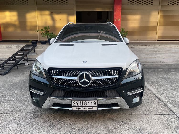 Mercedes-Benz ML-Class 2012 ML250 CDI Utility-car ดีเซล ไม่ติดแก๊ส เกียร์อัตโนมัติ ขาว รูปที่ 3