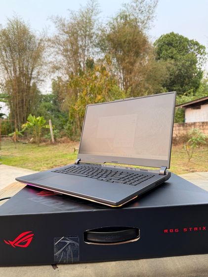 Notebook Asus ROG Strix G17 G713PV-LL128W สวยมาก มีประกันศูนย์ RTX4060 ทำงานกราฟฟิก เล่นเกม อื่นๆ สอบถามได้ครับ  รูปที่ 2