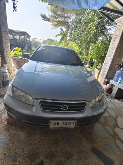 Toyota Camry 2002 2.2 SEG Sedan เบนซิน ไม่ติดแก๊ส เกียร์อัตโนมัติ ฟ้า รูปที่ 4