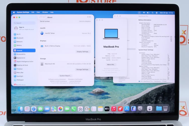 MacBook Pro M1 13" 8.512GB  รูปที่ 4